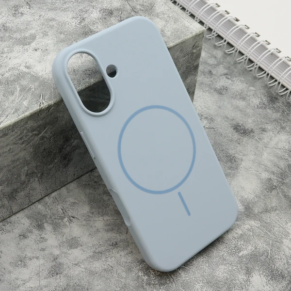 Futrola flex magsafe za iphone 17 (6.3) svetlo plava