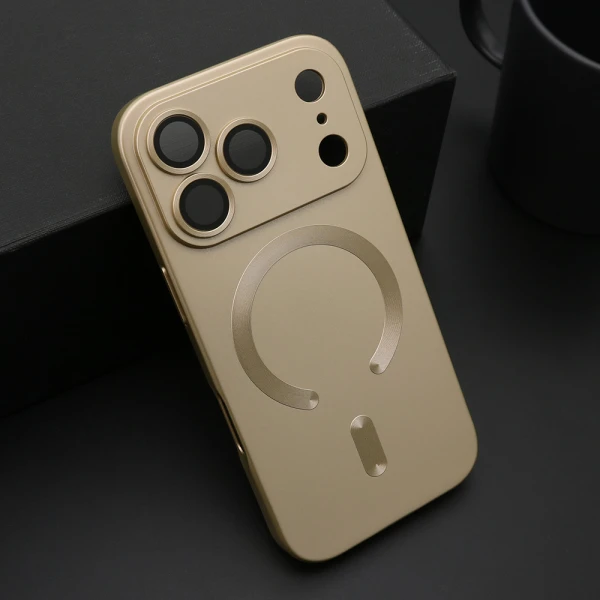 Futrola elegant magsafe za iphone 17 pro (6.3) zlatna