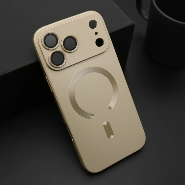 Futrola elegant magsafe za iphone 17 pro max (6.9) zlatna