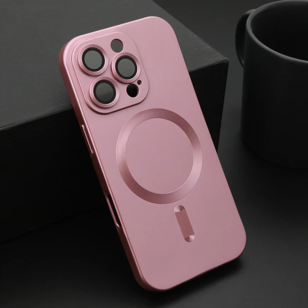 Futrola elegant magsafe za iphone 16 pro (6.3) roze