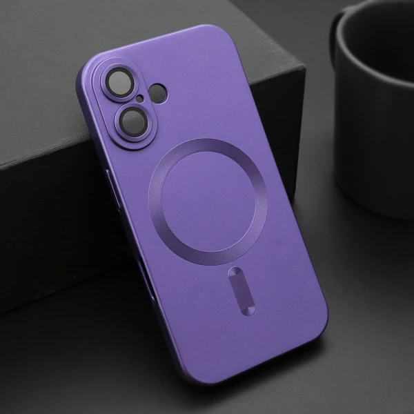 Futrola elegant magsafe za iphone 16 (6.1) ljubicasta