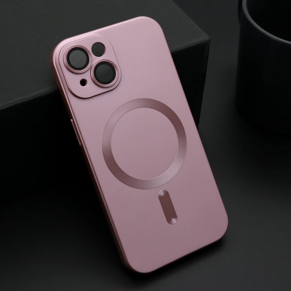 Futrola elegant magsafe za iphone 15 (6.1) roze