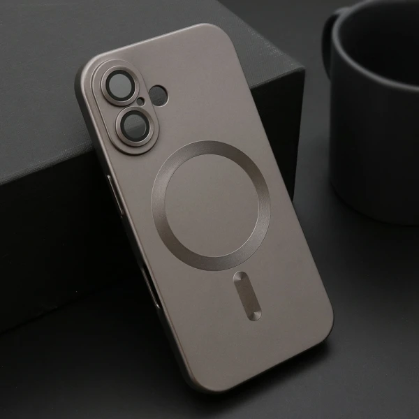 Futrola elegant magsafe za iphone 16 (6.1) siva