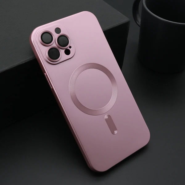Futrola elegant magsafe za iphone 12 pro max (6.7) roze
