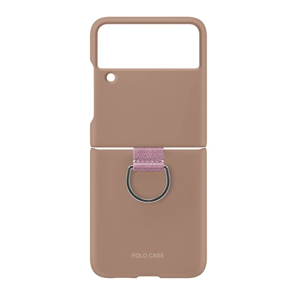 Futrola elegant fold design za samsung f721b galaxy z flip 4 5g roze