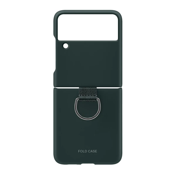 Futrola elegant fold design za samsung f721b galaxy z flip 4 5g tamno zelena
