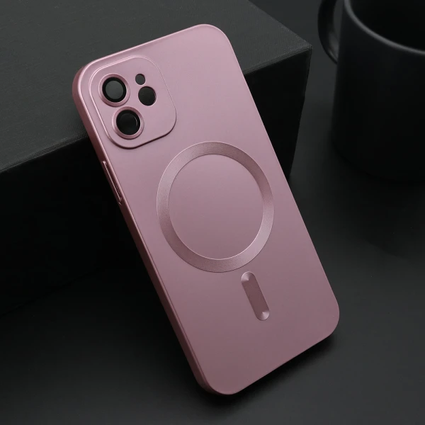 Futrola elegant magsafe za iphone 12 (6.1) roze