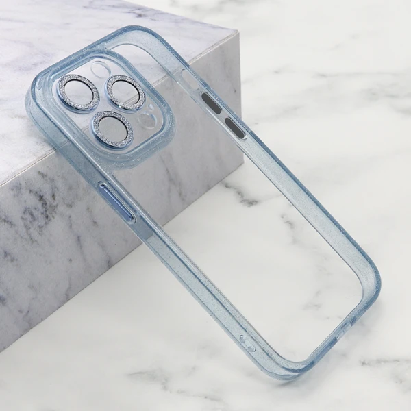 Futrola diamond lens za iphone 14 pro (6.1) plava