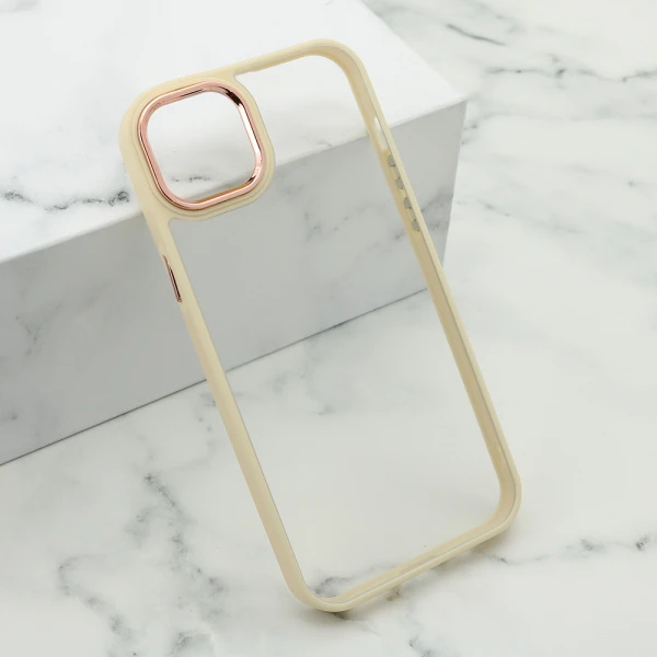 Futrola elegant edge za iphone 15 plus (6.7) bela