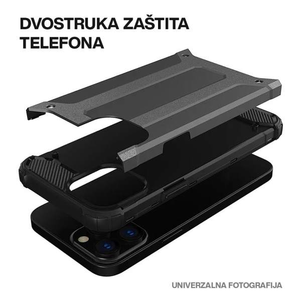 Futrola defender ii za samsung a256b galaxy a25 5g crna