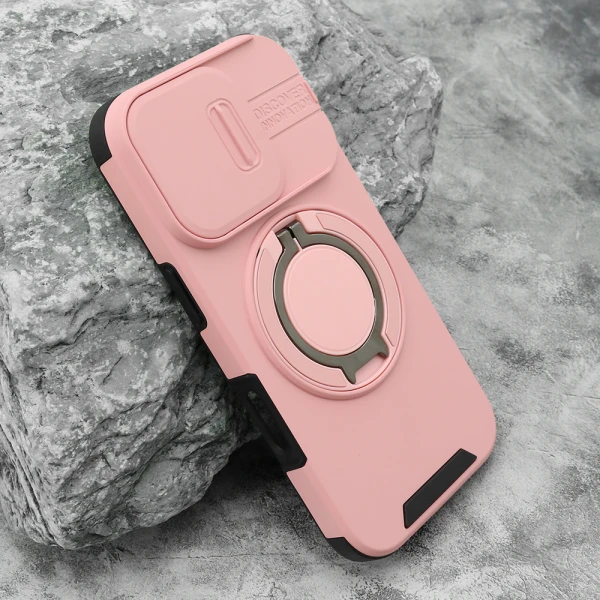 Futrola defender camshield za iphone 16 pro (6.3) roze