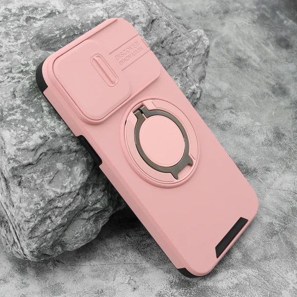 Futrola defender camshield za iphone 15 pro max (6.7) roze