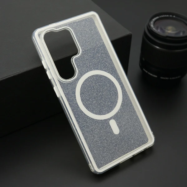 Futrola crystal magsafe za samsung s938b galaxy s25 ultra 5g bela