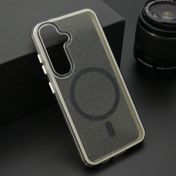 Futrola crystal magsafe za samsung s931b galaxy s25 5g crna