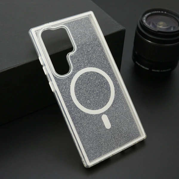 Futrola crystal magsafe za samsung s928b galaxy s24 ultra 5g bela