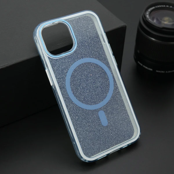 Futrola crystal magsafe za iphone 14 (6.1) plava