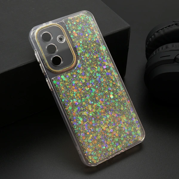 Futrola crystal glow za samsung a566b galaxy a56 5g narandzasta