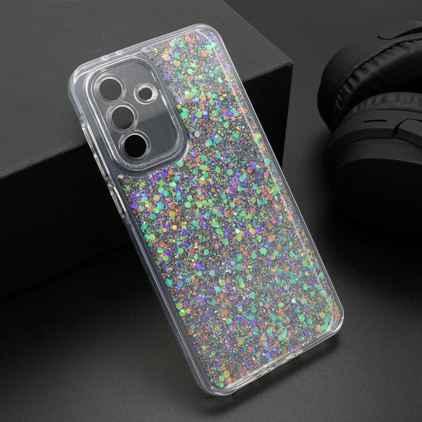 Futrola crystal glow za samsung a376b galaxy a37 5g srebrna