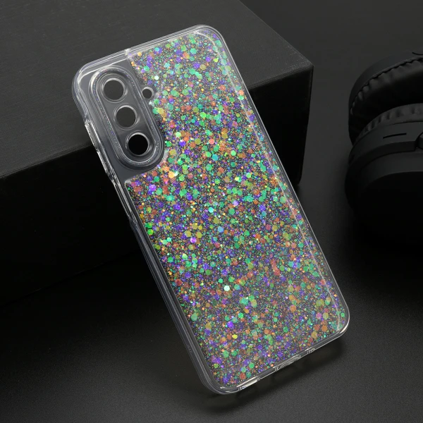 Futrola crystal glow za samsung a175f/a176b galaxy a17 4g/5g srebrna