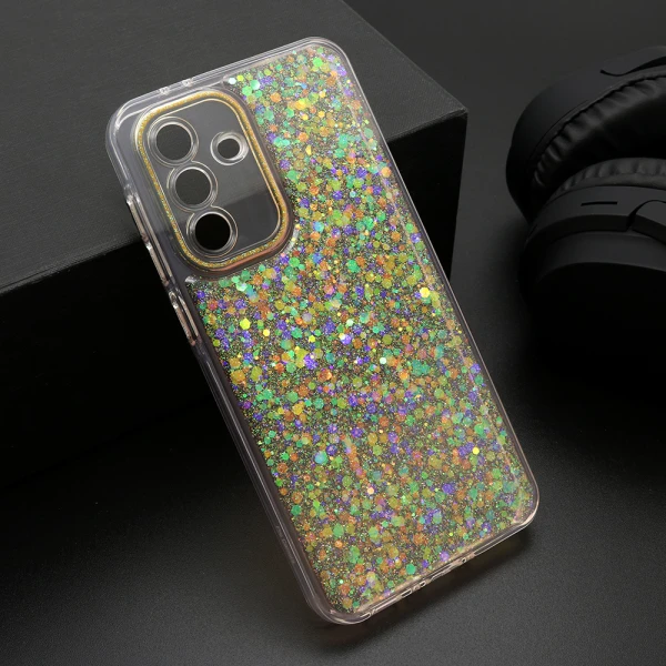 Futrola crystal glow za samsung a376b galaxy a37 5g narandzasta