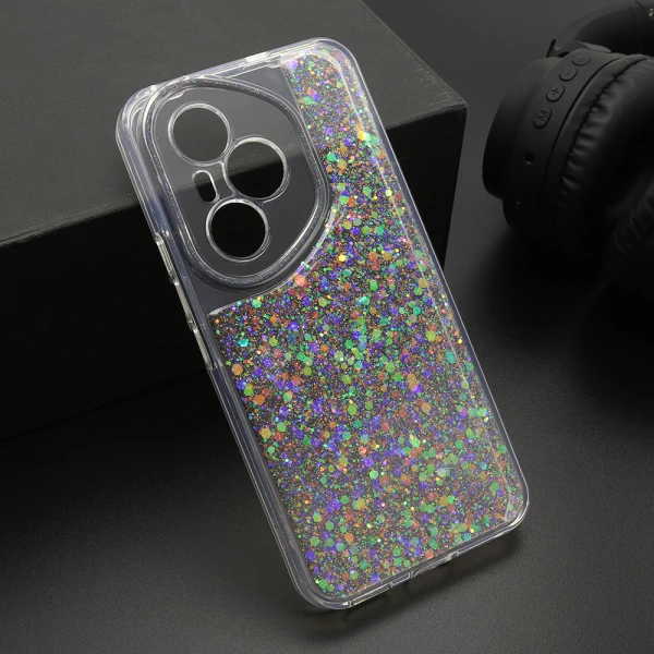 Futrola crystal glow za honor 400 pro srebrna