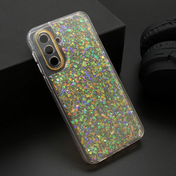 Futrola crystal glow za samsung a175f/a176b galaxy a17 4g/5g narandzasta
