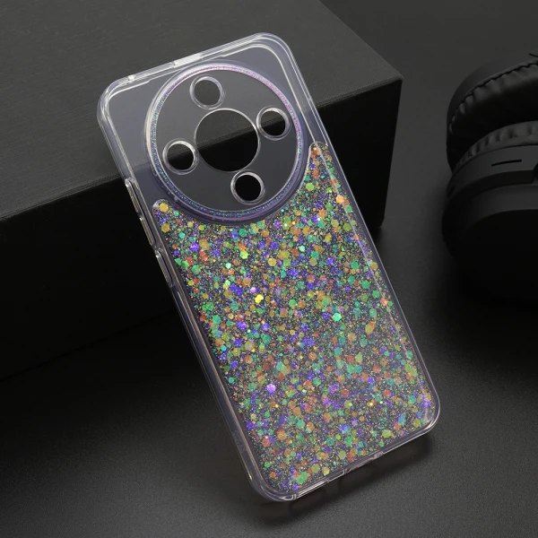 Futrola crystal glow za honor x9d/magic 8 lite ljubicasta