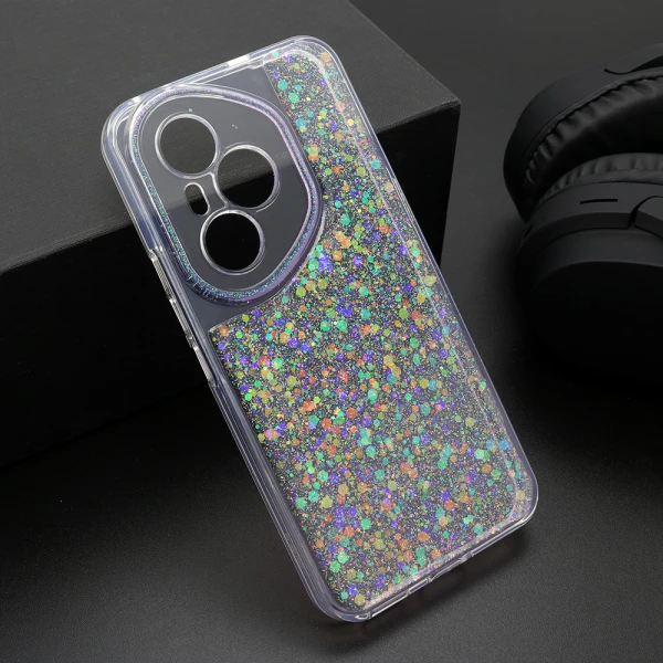 Futrola crystal glow za honor 400 pro ljubicasta
