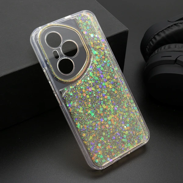 Futrola crystal glow za honor 400 pro narandzasta