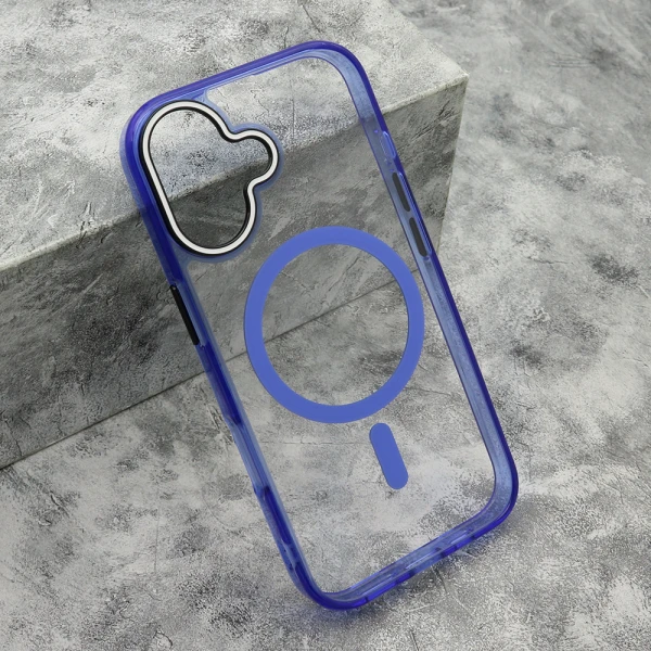 Futrola color ring magsafe za iphone 17 (6.3) plava