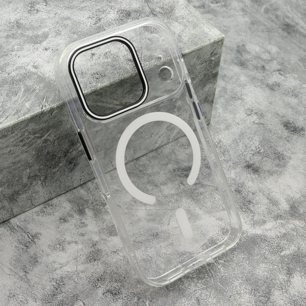 Futrola color ring magsafe za iphone 17 pro (6.3) bela