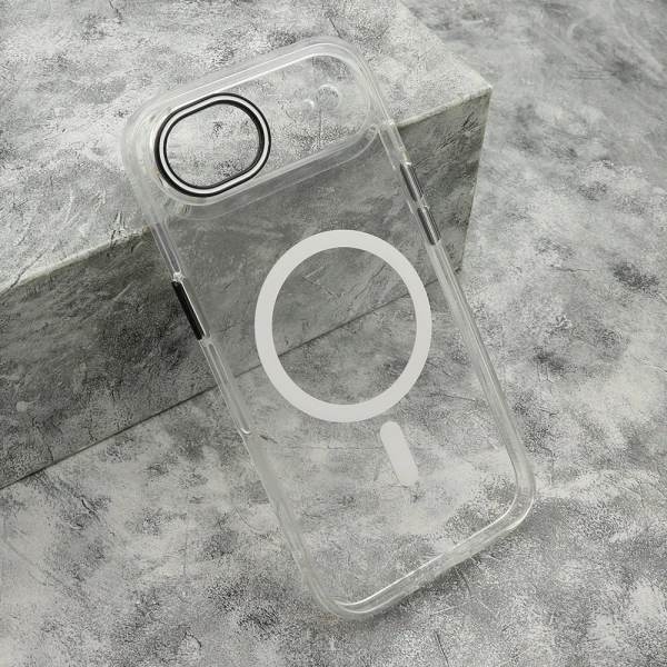 Futrola color ring magsafe za iphone air (6.6) bela