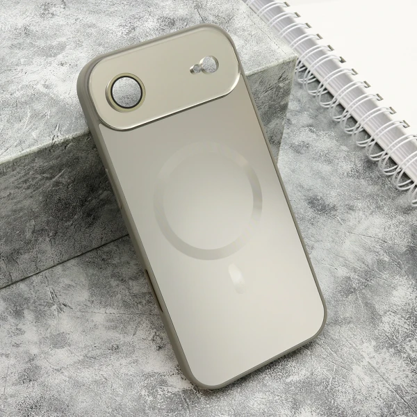 Futrola color metal magsafe za iphone air (6.6) siva