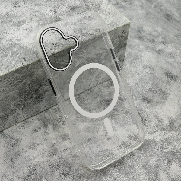 Futrola color ring magsafe za iphone 17 (6.3) bela