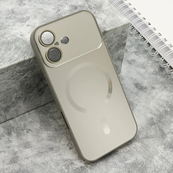 Futrola color metal magsafe za iphone 17 (6.3) siva