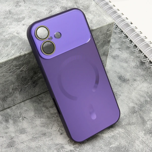 Futrola color metal magsafe za iphone 17 (6.3) ljubicasta