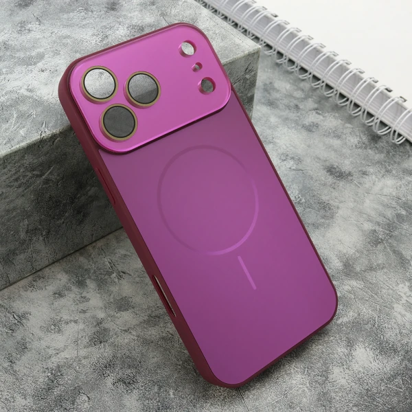 Futrola color metal magsafe ii za iphone 17 pro max (6.9) roze