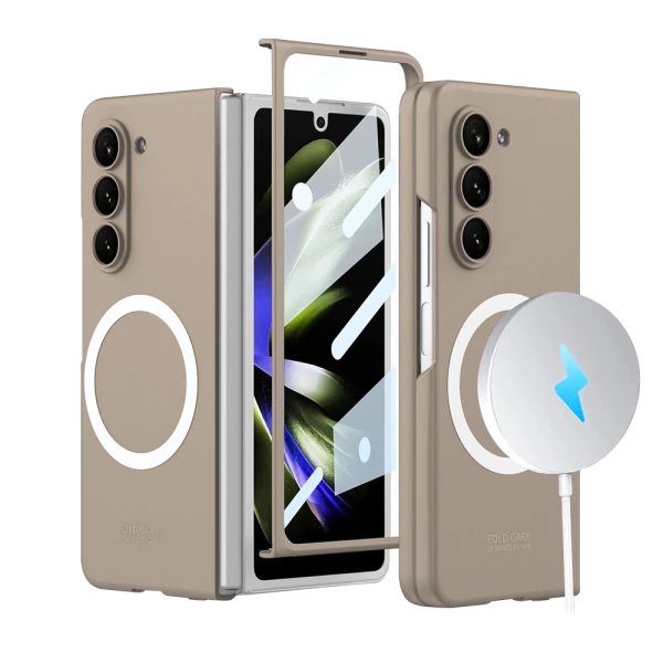 Futrola color magsafe za samsung f956b galaxy z fold 6 5g zlatna (gkk case)