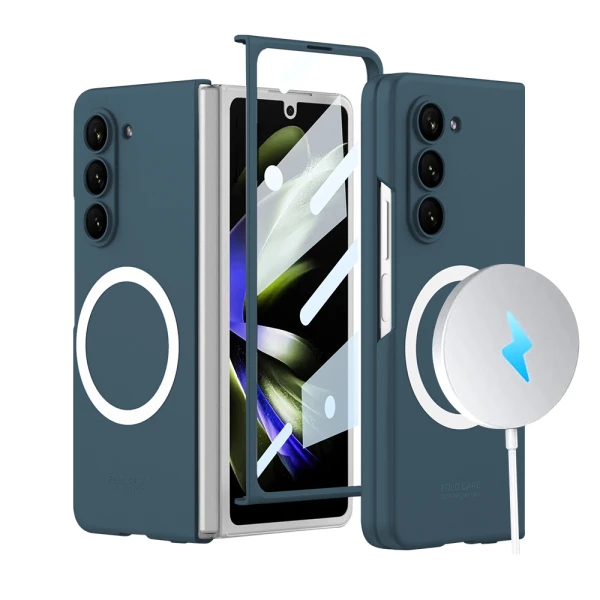 Futrola color magsafe za samsung f956b galaxy z fold 6 5g plava (gkk case)
