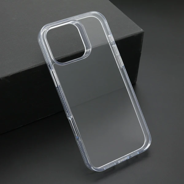Futrola color frame za iphone 16 pro max (6.9) srebrna (providna)
