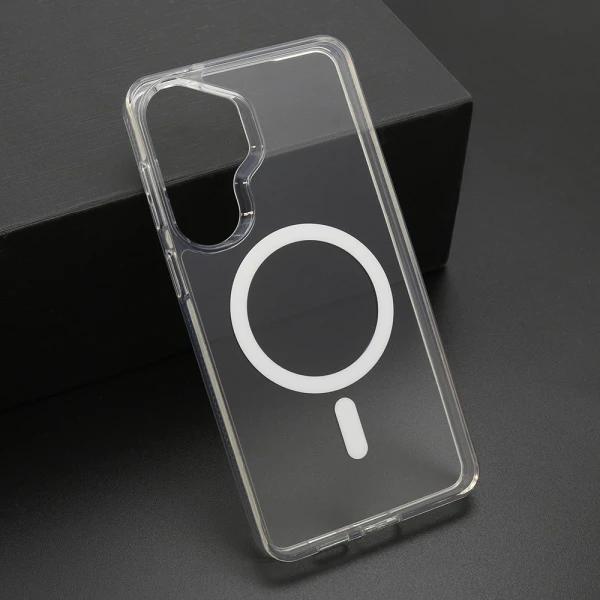 Futrola color frame magsafe za samsung s946b galaxy s26 plus 5g srebrna (providna)
