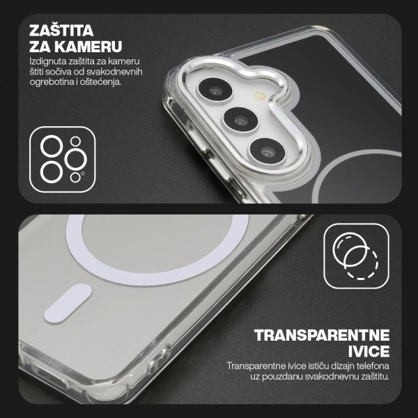 Futrola classic look magsafe za samsung s941b galaxy s26 5g roze
