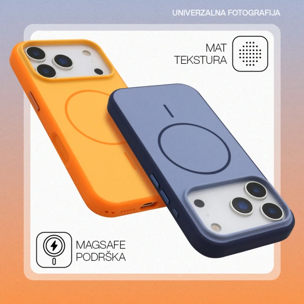 Futrola chrome magsafe za iphone air (6.6) plava