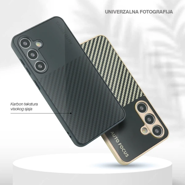 Futrola carbon lines za samsung s711b galaxy s23 fe zlatna