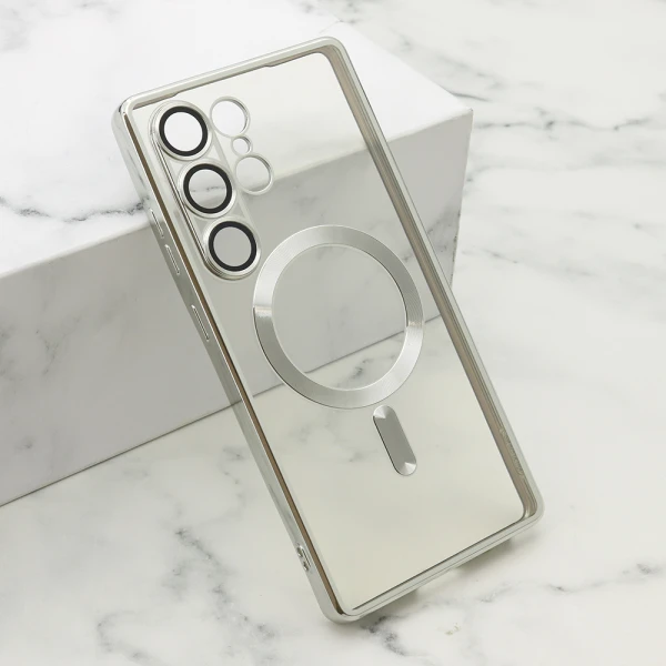 Futrola camera protect magsafe za samsung s938b galaxy s25 ultra 5g srebrna