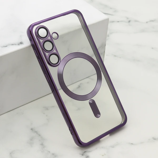 Futrola camera protect magsafe za samsung s931b galaxy s25 5g ljubicasta