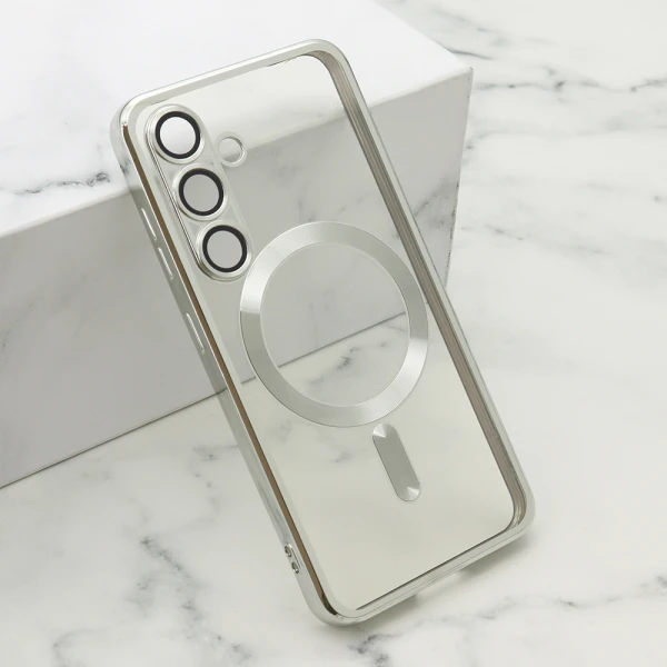 Futrola camera protect magsafe za samsung s931b galaxy s25 5g srebrna