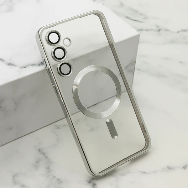 Futrola camera protect magsafe za samsung a556b galaxy a55 5g srebrna