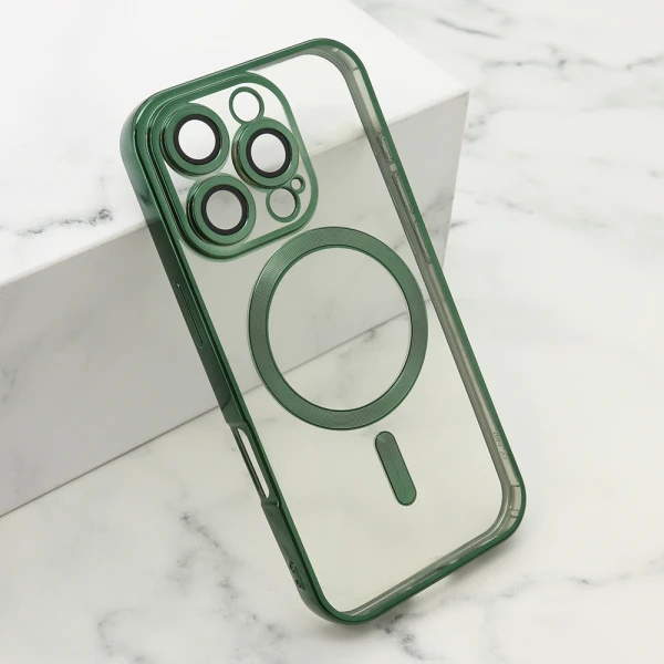 Futrola camera protect magsafe za iphone 16 pro (6.3) zelena