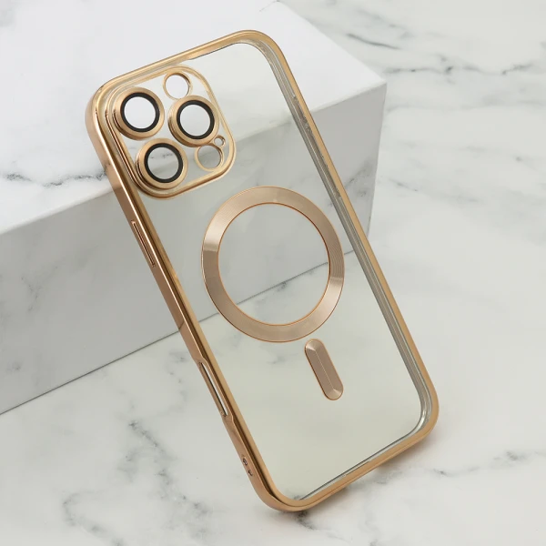 Futrola camera protect magsafe za iphone 16 pro max (6.9) zlatna